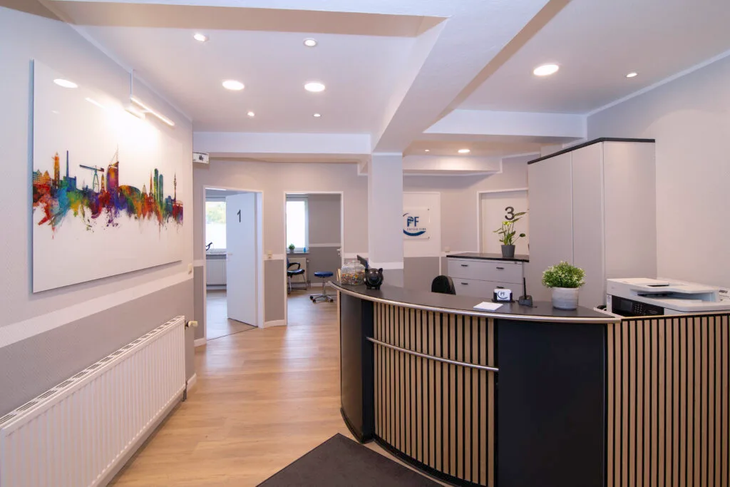 PhysioFink Physiotheraphie Praxis Empfang
