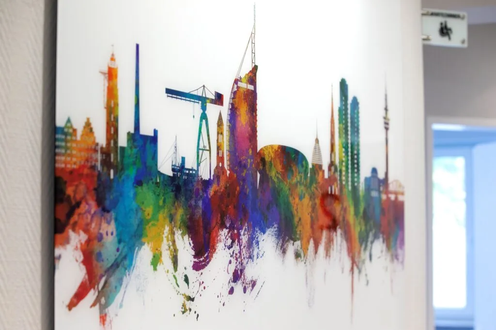 PhysioFink Physiotheraphie Praxis Bild von Empfang